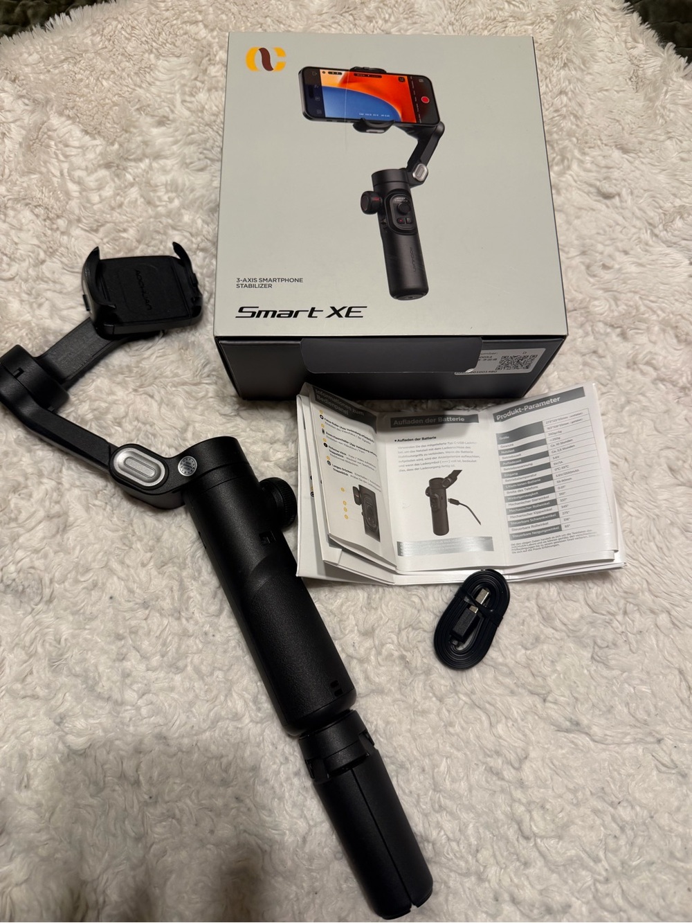 Like New Portable Black Smartphone Stabilizer

Smart XE
3-Axis
